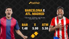 Barcelona x Atlético de Madrid - Copa do Rei: Palpites, Odds, Escalações, Horário