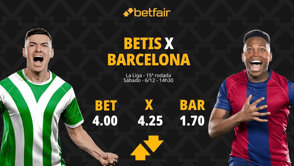 Betis x Barcelona - La Liga: palpites, odds, estatísticas, onde ...