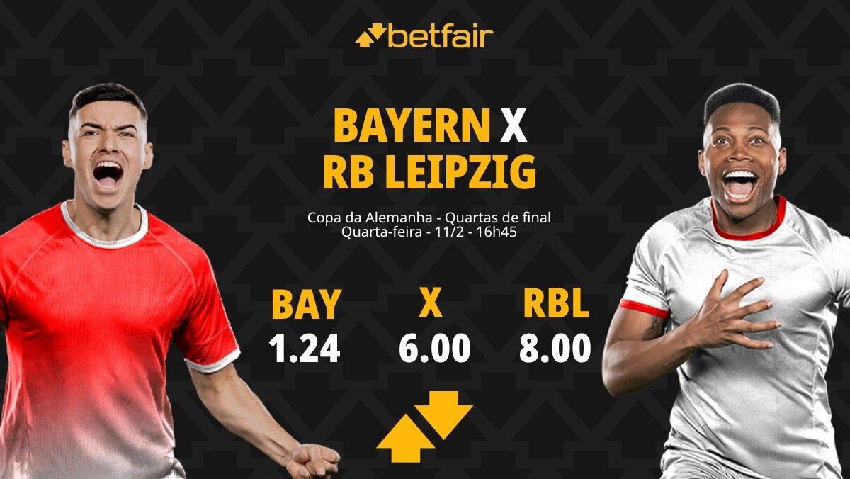 Bayern de Munique x RB Leipzig: Palpites, Odds e Onde Assistir - Copa da Alemanha