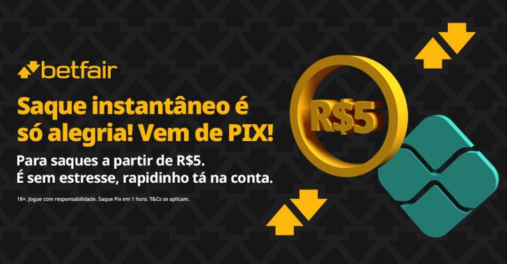 Como sacar usando o PIX na Betfair