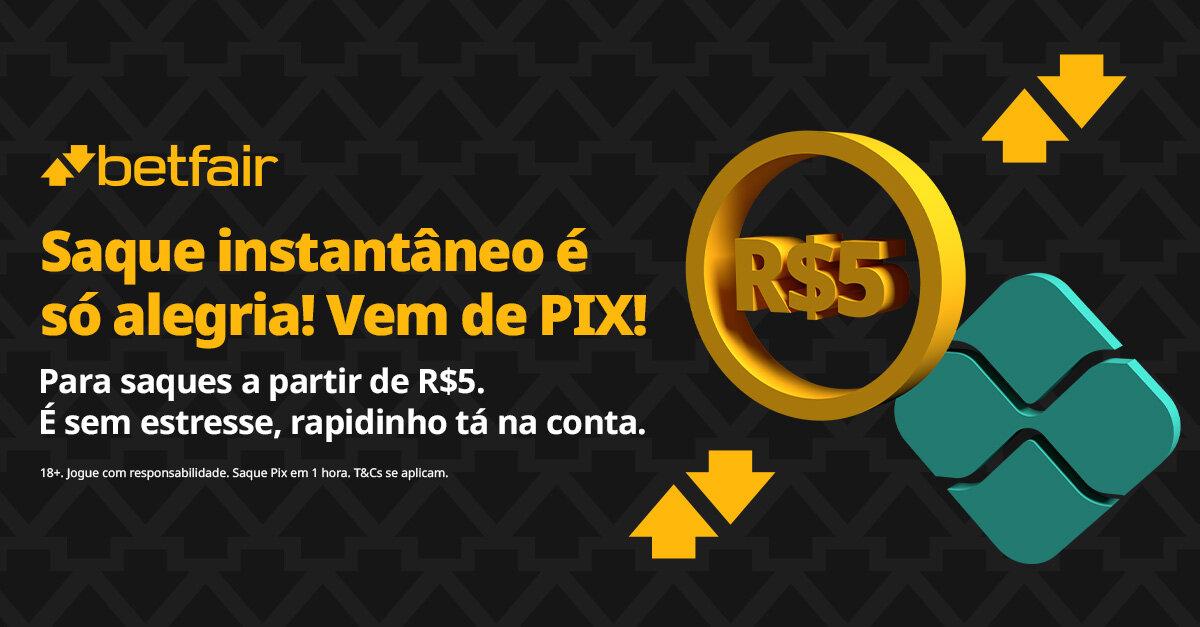 Como sacar usando o PIX na Betfair