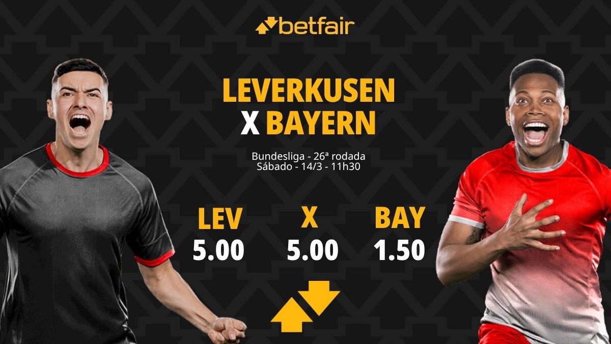Bayer Leverkusen x Bayern de Munique - Bundesliga 2025/26: Palpites, Odds, Escalações, Horário, Onde Assistir
