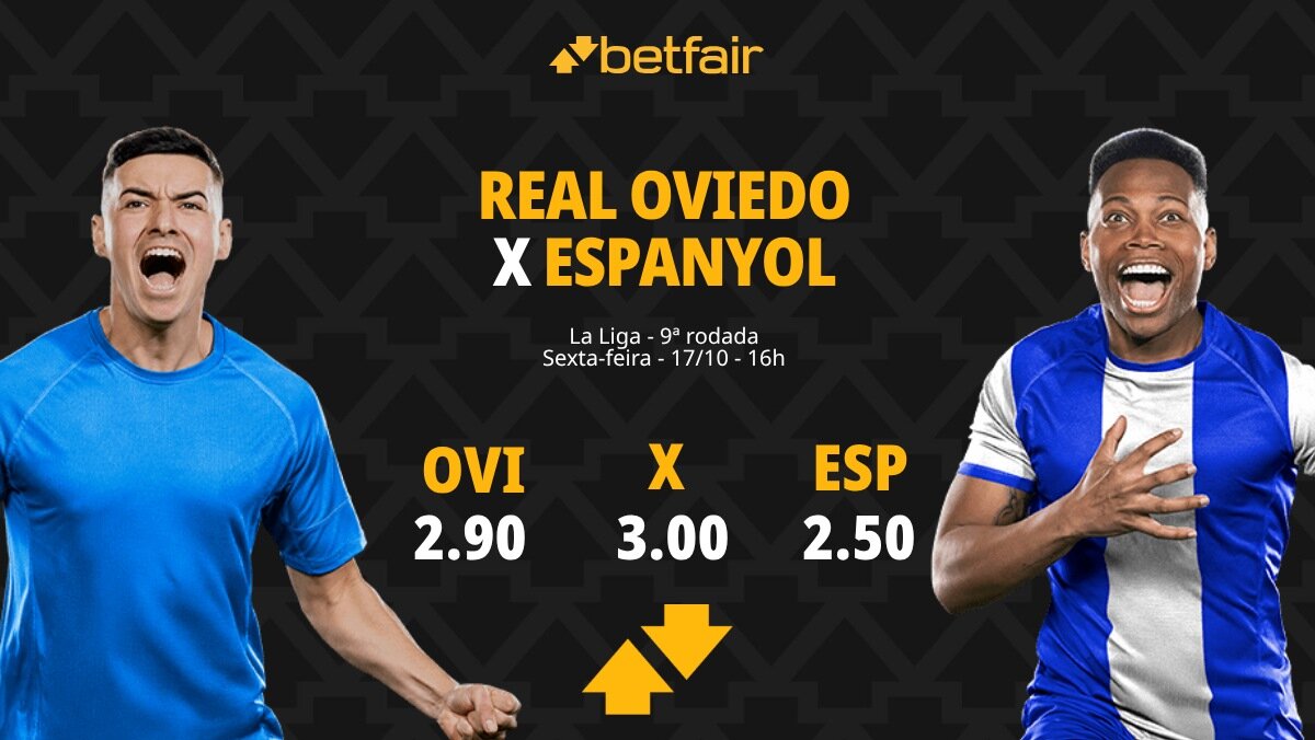 Real Oviedo x Espanyol – La Liga: palpites, odds, estatísticas, onde ...