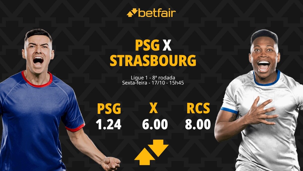 PSG x Strasbourg – Ligue 1: palpites, odds, estatísticas, onde assistir ...
