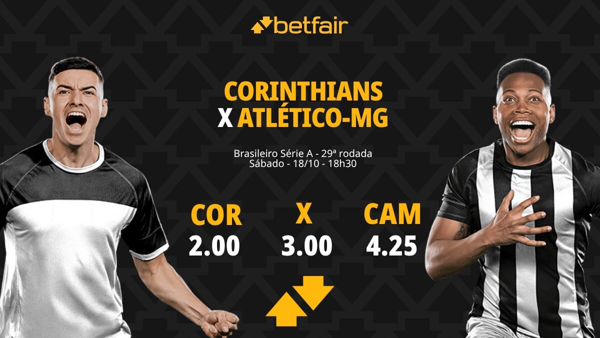 Corinthians x Atlético-MG - Brasileirão: palpites, odds, estatísticas ...