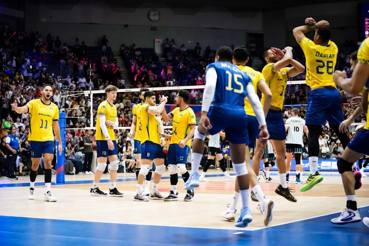 VNL 2025 - Brasil x Japão: palpites, odds, onde assistir ao vivo, escalações e horário