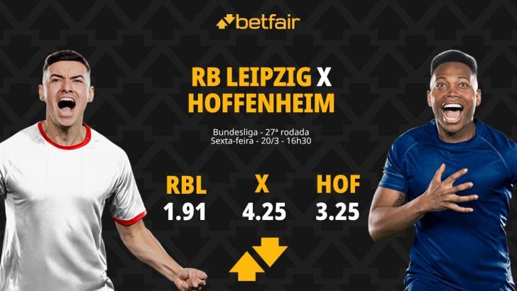 RB Leipzig x Hoffenheim - Bundesliga: Dicas, Palpites, Odds, Escalações, Horário, Onde Assistir