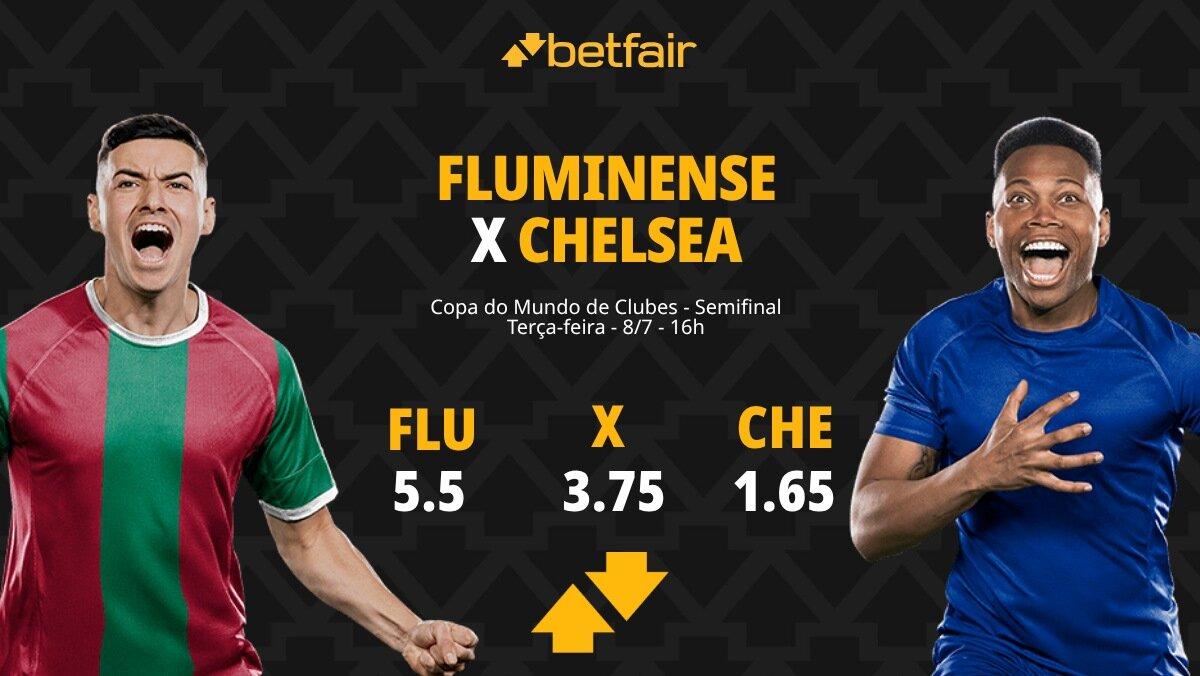 Fluminense x Chelsea: palpites, odds, onde assistir ao vivo, escalações e horário