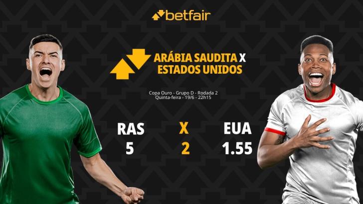 Arábia Saudita x Estados Unidos: palpites, odds, onde assistir ao vivo, escalações e horário