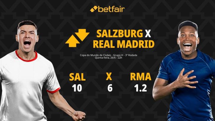 Salzburg x Real Madrid: palpites, odds, onde assistir ao vivo, escalações e horário