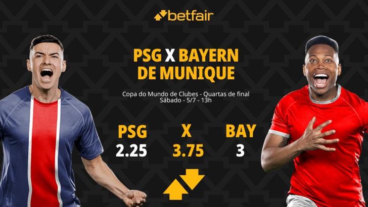 PSG x Bayern: dicas do Pedro, do Apostas e Palpites