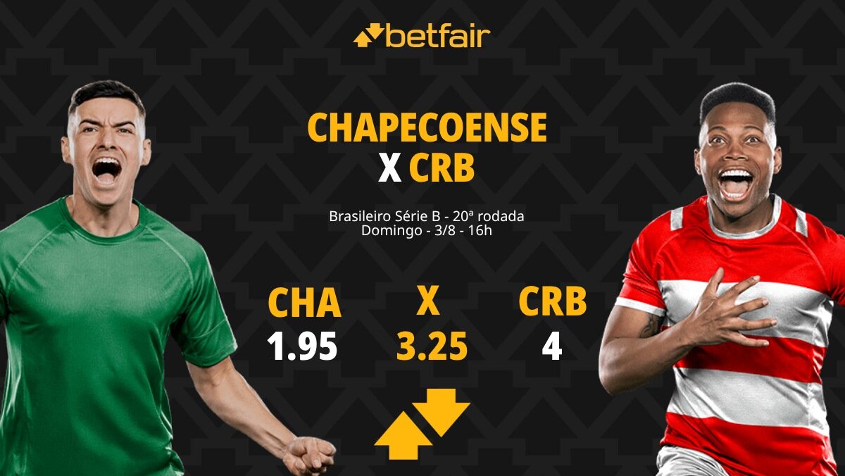 Chapecoense x CRB: palpites, odds, onde assistir ao vivo, escalações e ...