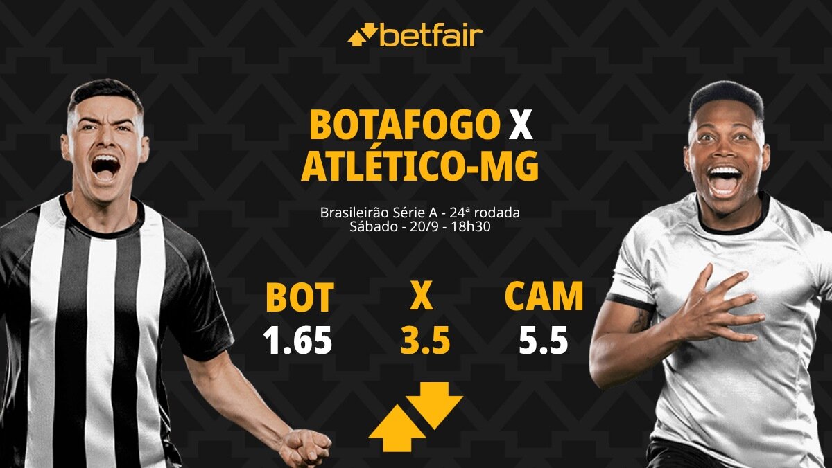 Botafogo x Atlético-MG - Brasileirão: palpites, odds, estatísticas ...