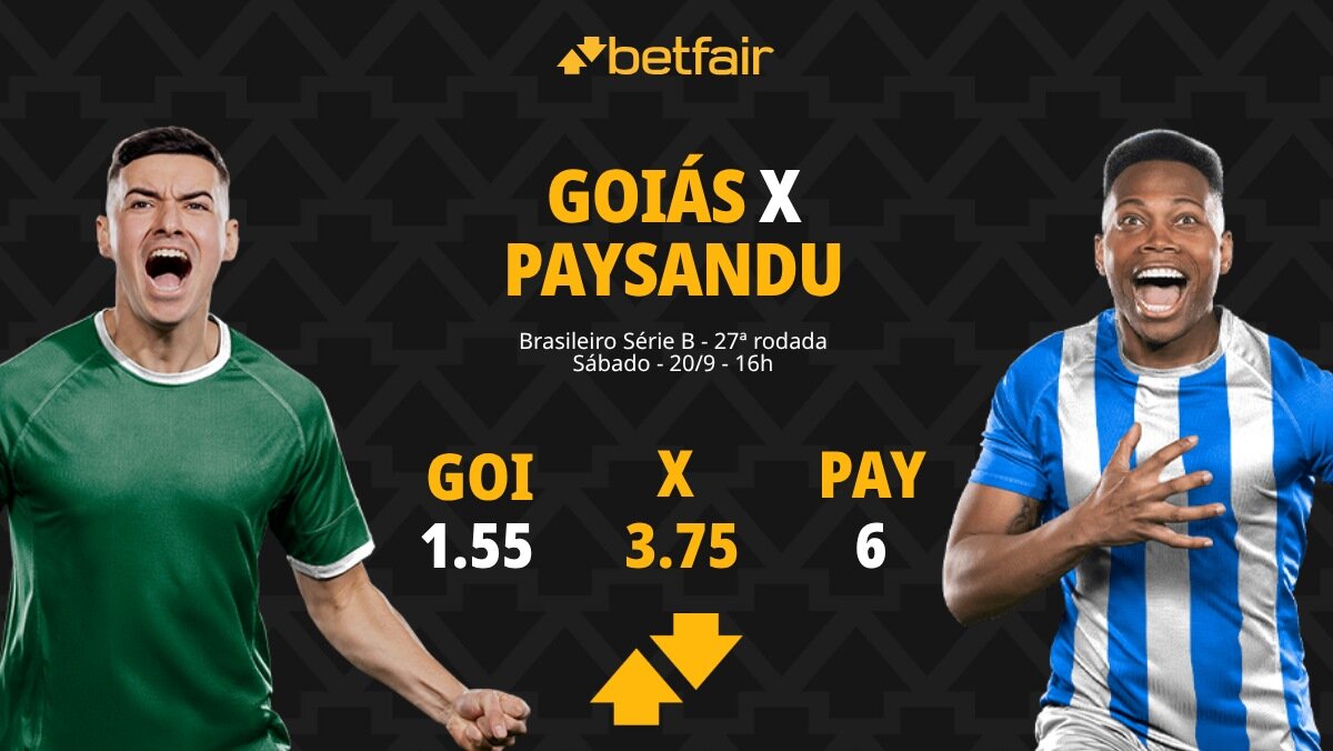 Goiás x Paysandu - Série B: palpites, odds, estatísticas, onde assistir ...