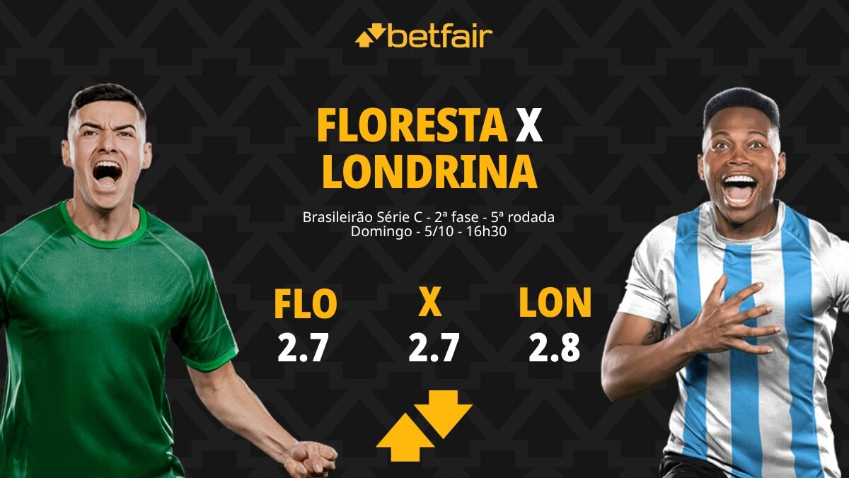 Floresta x Londrina - Série C: palpites, odds, estatísticas, onde ...