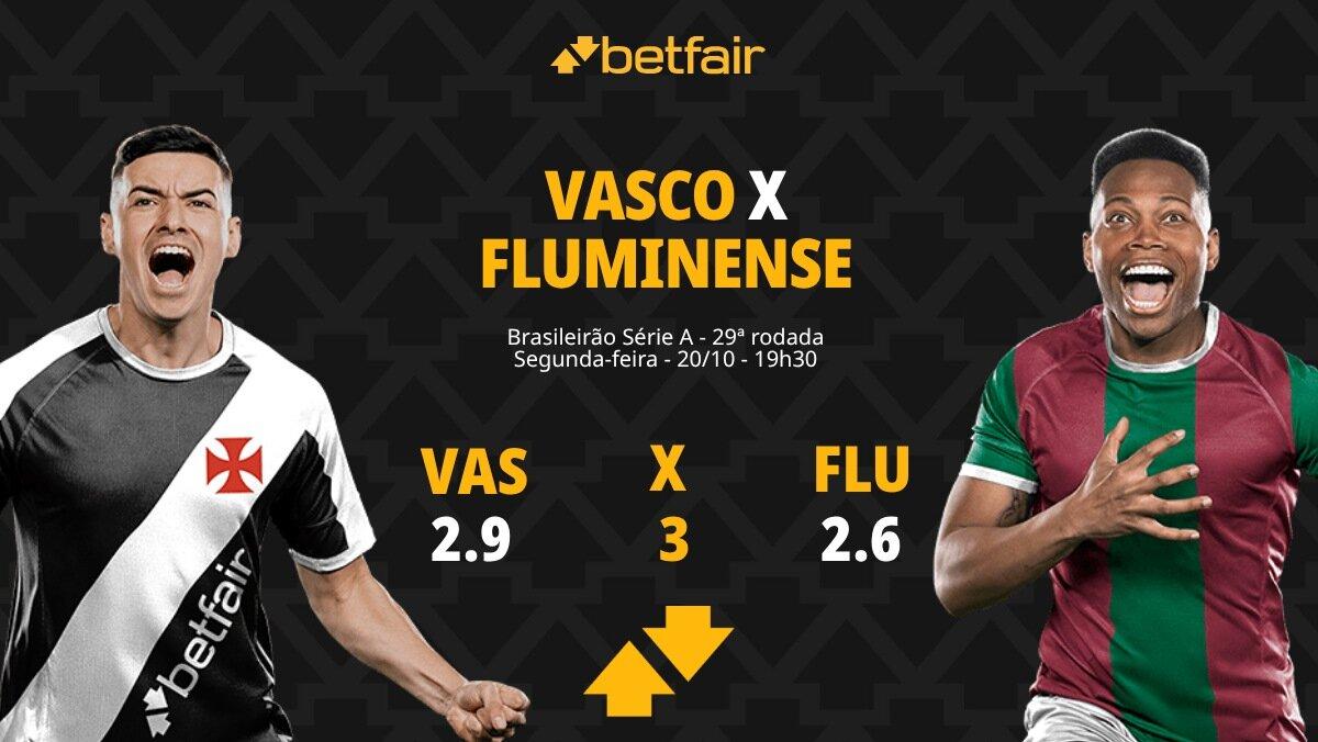 Vasco x Fluminense - Brasileirão: Vascão terá força da torcida no Maracanã por terceira vitória seguida