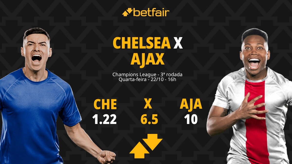 Chelsea x Ajax - Champions League: palpites, odds, estatísticas, onde ...