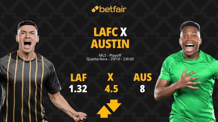 LAFC x Austin - MLS: palpites, odds, estatísticas, onde assistir ao vivo, escalações e horário