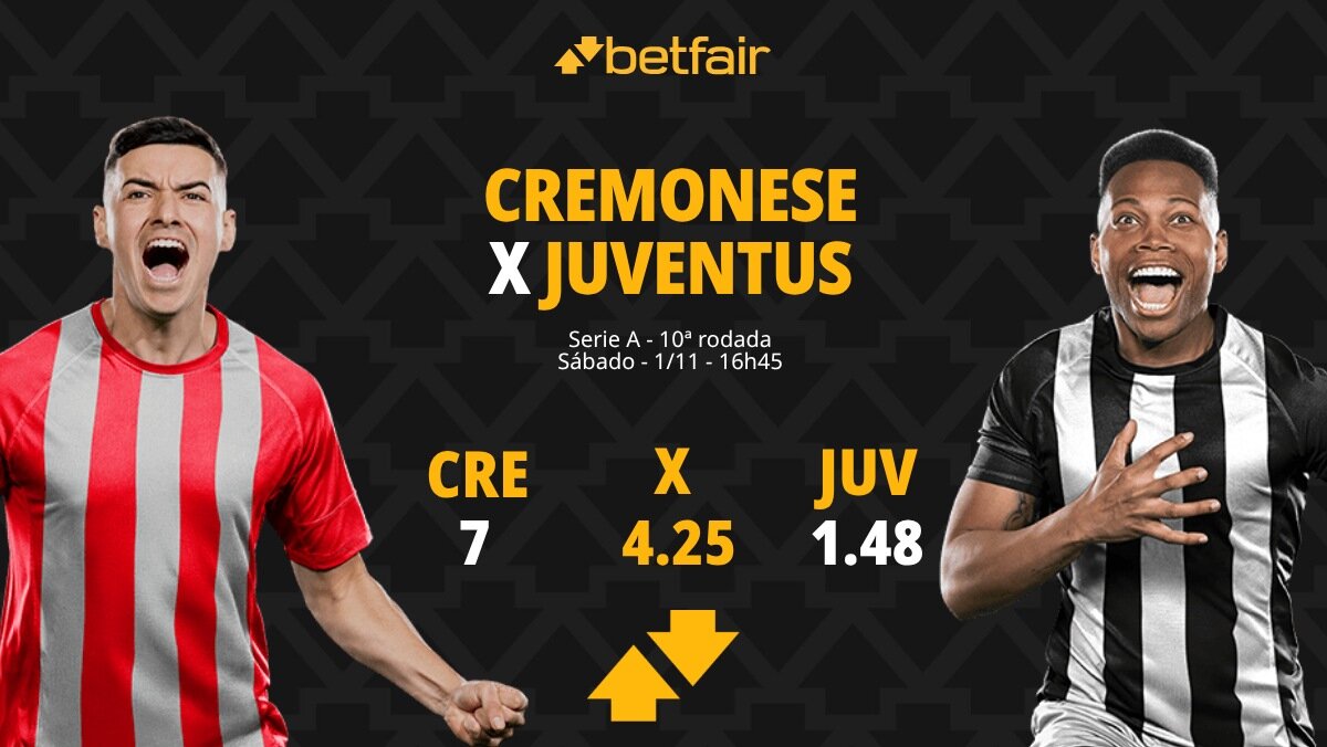 Cremonese x Juventus - Serie A: palpites, odds, estatísticas, onde ...