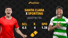 Santa Clara x Sporting - Taça de Portugal: palpites, odds, estatísticas, onde assistir ao vivo, escalações e horário