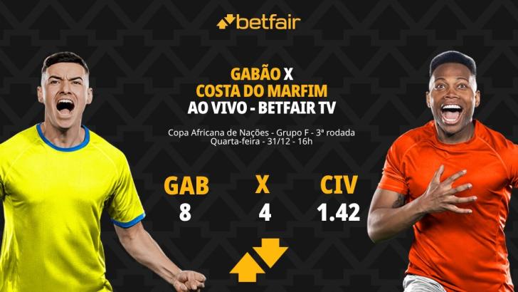 Gabão x Costa do Marfim - Copa Africana de Nações: palpites, odds, estatísticas, onde assistir ao vivo, escalações e horário