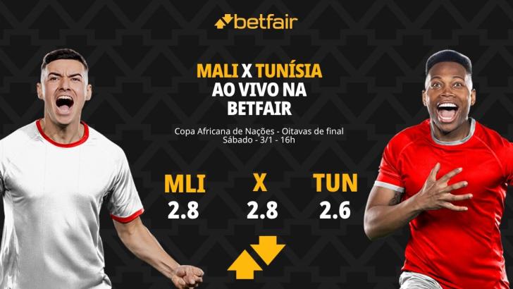 Mali x Tunísia - Copa Africana de Nações: palpites, odds, estatísticas, onde assistir ao vivo, escalações e horário