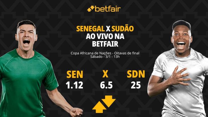 Senegal x Sudão - Copa Africana de Nações: palpites, odds, estatísticas, onde assistir ao vivo, escalações e horário