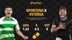 Sporting x Vitória de Guimarães - Taça da Liga de Portugal: palpites, odds, estatísticas, onde assistir ao vivo, escalações e horário