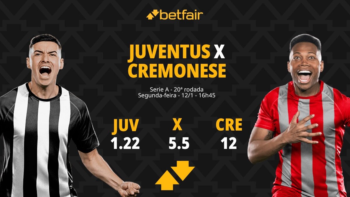Juventus x Cremonese - Serie A: palpites, odds, estatísticas, onde ...