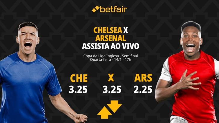Chelsea x Arsenal: dicas do Pedro, do Apostas e Palpites