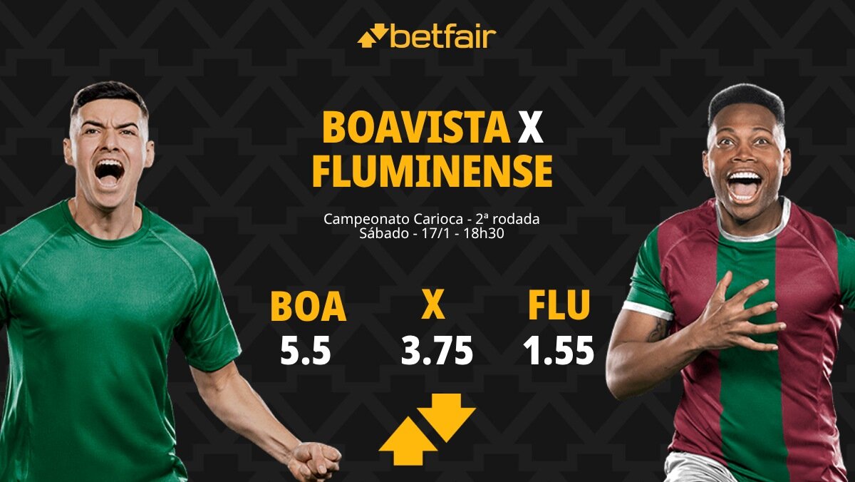 Boavista x Fluminense - Campeonato Carioca: palpites, odds ...