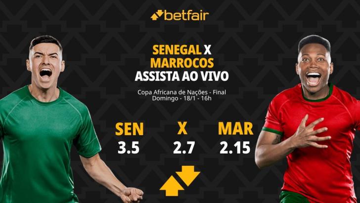 Senegal x Marrocos: palpites, odds e onde assistir à final da Copa Africana de Nações
