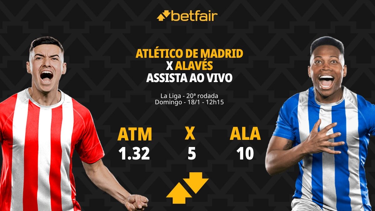 Atlético de Madrid x Alavés - La Liga: palpites, odds, estatísticas ...