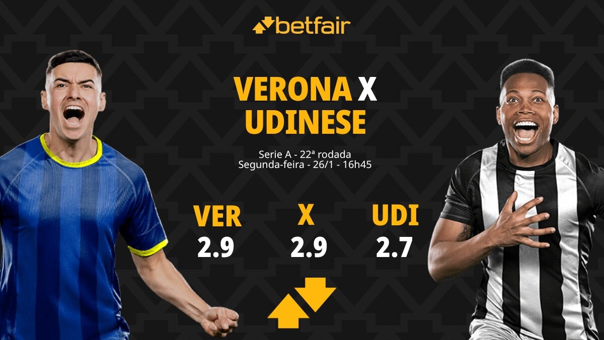 Verona x Udinese - Serie A: palpites, odds, estatísticas, onde assistir ...