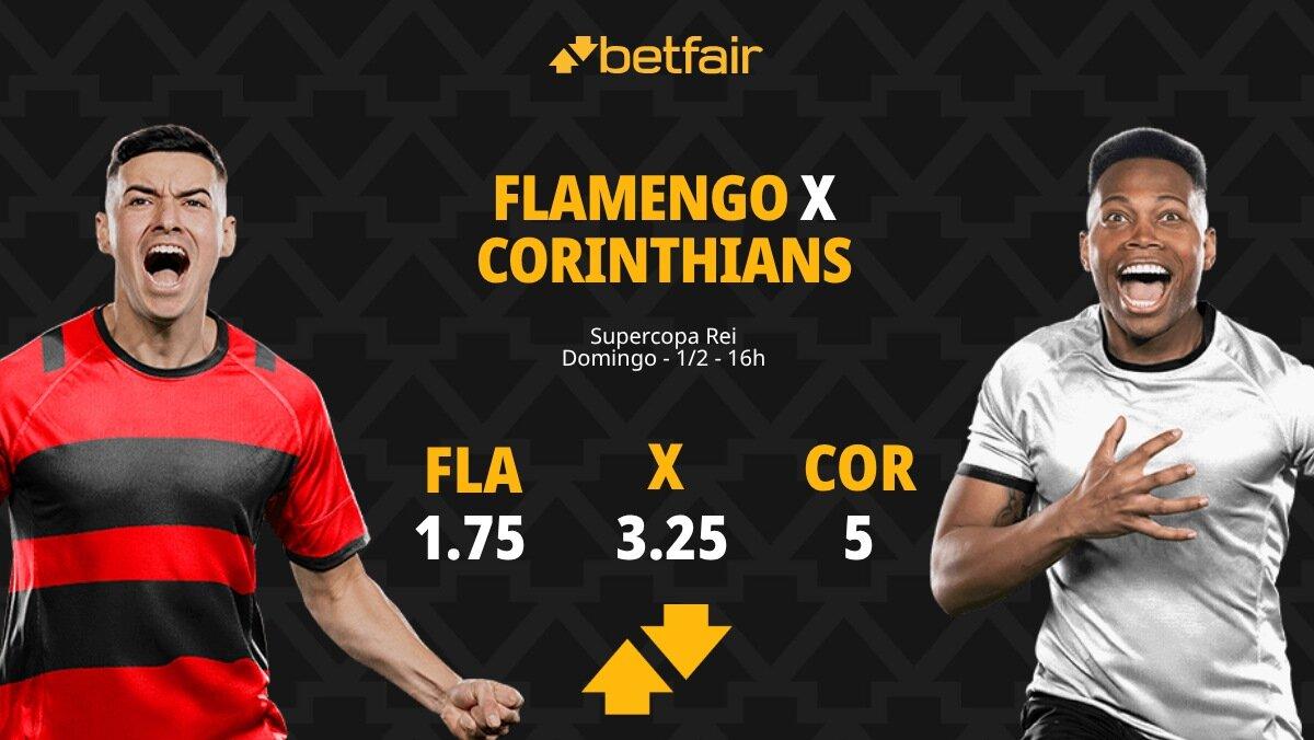 Flamengo x Corinthians: Palpites, Odds e Guia da Supercopa 2026