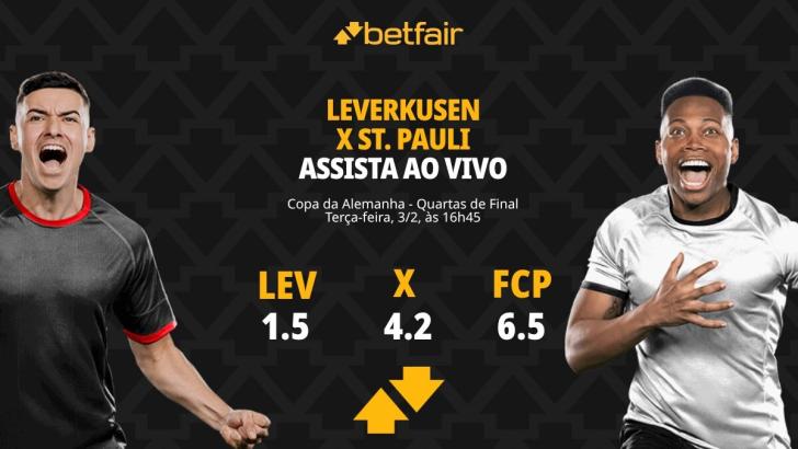 Bayer Leverkusen x St. Pauli: Palpites, Odds e Onde Assistir - Copa da Alemanha