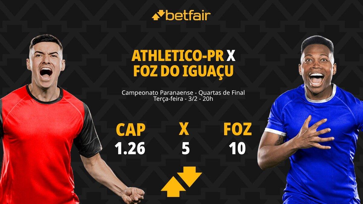 Athletico-PR x Foz do Iguaçu: Palpites, Odds e Onde Assistir - Campeonato Paranaense