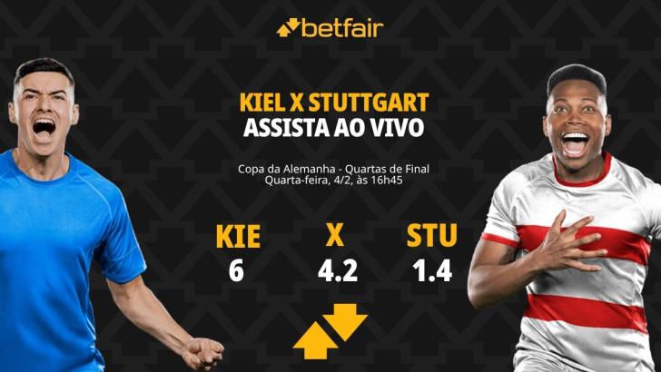 Holstein Kiel x Stuttgart: Palpites, Odds e Onde Assistir - Copa da Alemanha