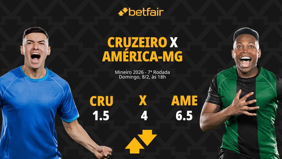 Cruzeiro x América-MG: Palpites, Odds e Onde Assistir - Mineiro 2026