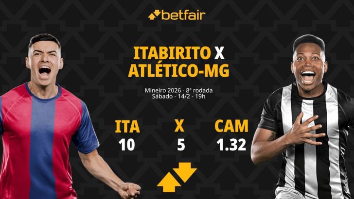 Itabirito x Atlético-MG: Palpites, Odds e Onde Assistir - Mineiro 2026