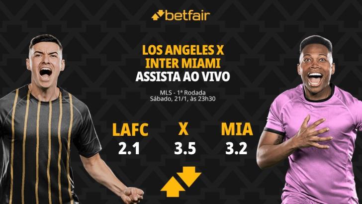 Los Angeles x Inter Miami: Palpites, Odds e Onde Assistir - MLS