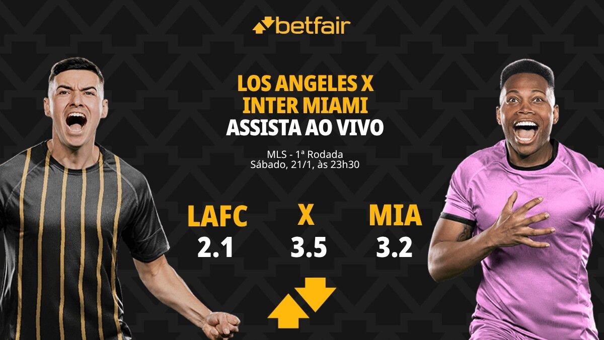Los Angeles x Inter Miami: Palpites, Odds e Onde Assistir - MLS