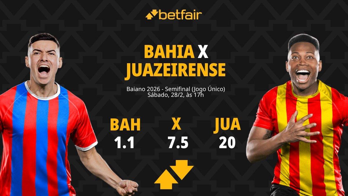 Bahia x Juazeirense: Palpites, Odds e Onde Assistir - Baianão 2026