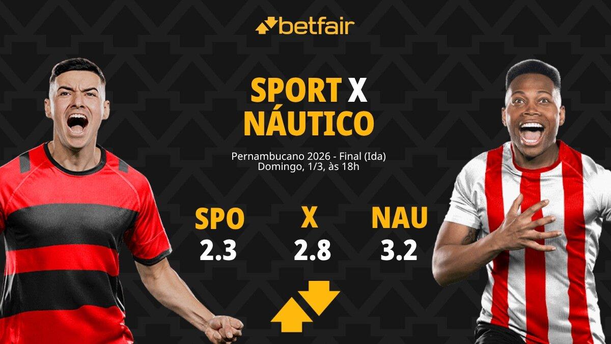 Sport x Náutico: Palpites, Odds e Onde Assistir - Pernambucano 2026