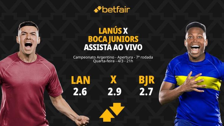 Lanús x Boca Juniors: Palpites, Odds e Onde Assistir - Campeonato Argentino