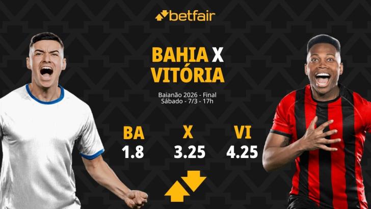 Bahia x Vitória: Palpites, Odds e Onde Assistir - Baianão 2026