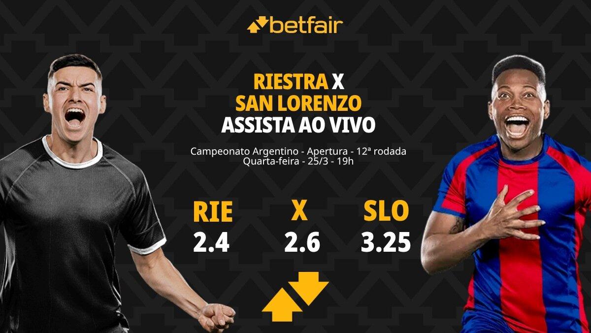 Deportivo Riestra x San Lorenzo - Campeonato Argentino: Palpites, Odds, Escalações, Horário, Onde Assistir