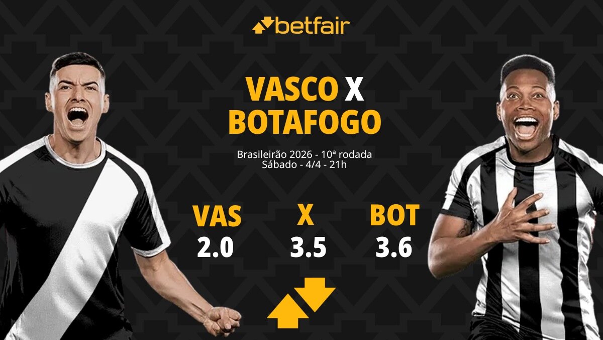 Vasco x Botafogo - Brasileirão 2026: Dicas, Palpites, Odds, Escalações ...