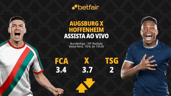 Augsburg x Hoffenheim: Dicas, Palpites, Odds, Escalações, Horário e Onde Assistir à Bundesliga