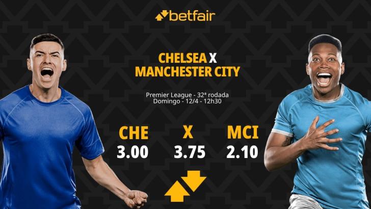 Chelsea x Manchester City: dicas do Pedro, do Apostas e Palpites